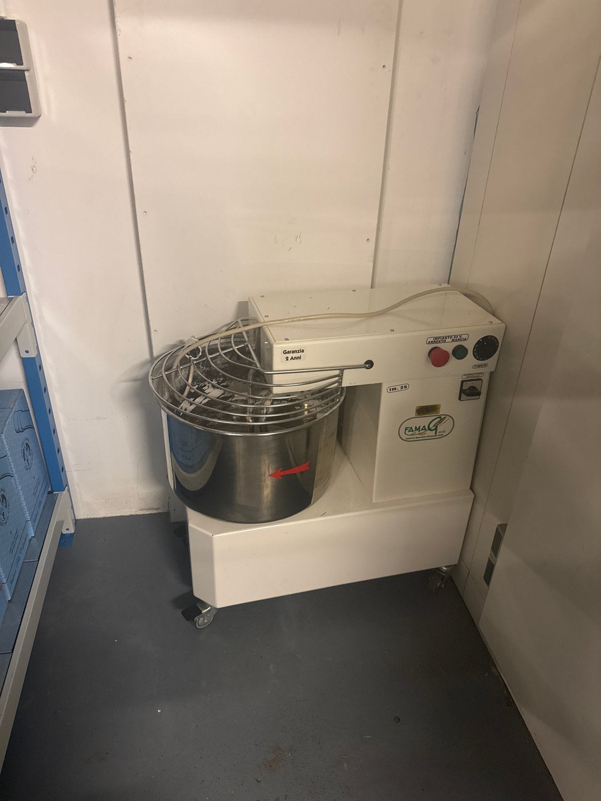 FAMA IM 25 Spiraalmixer - Professionele Deegmachine, Ophalen