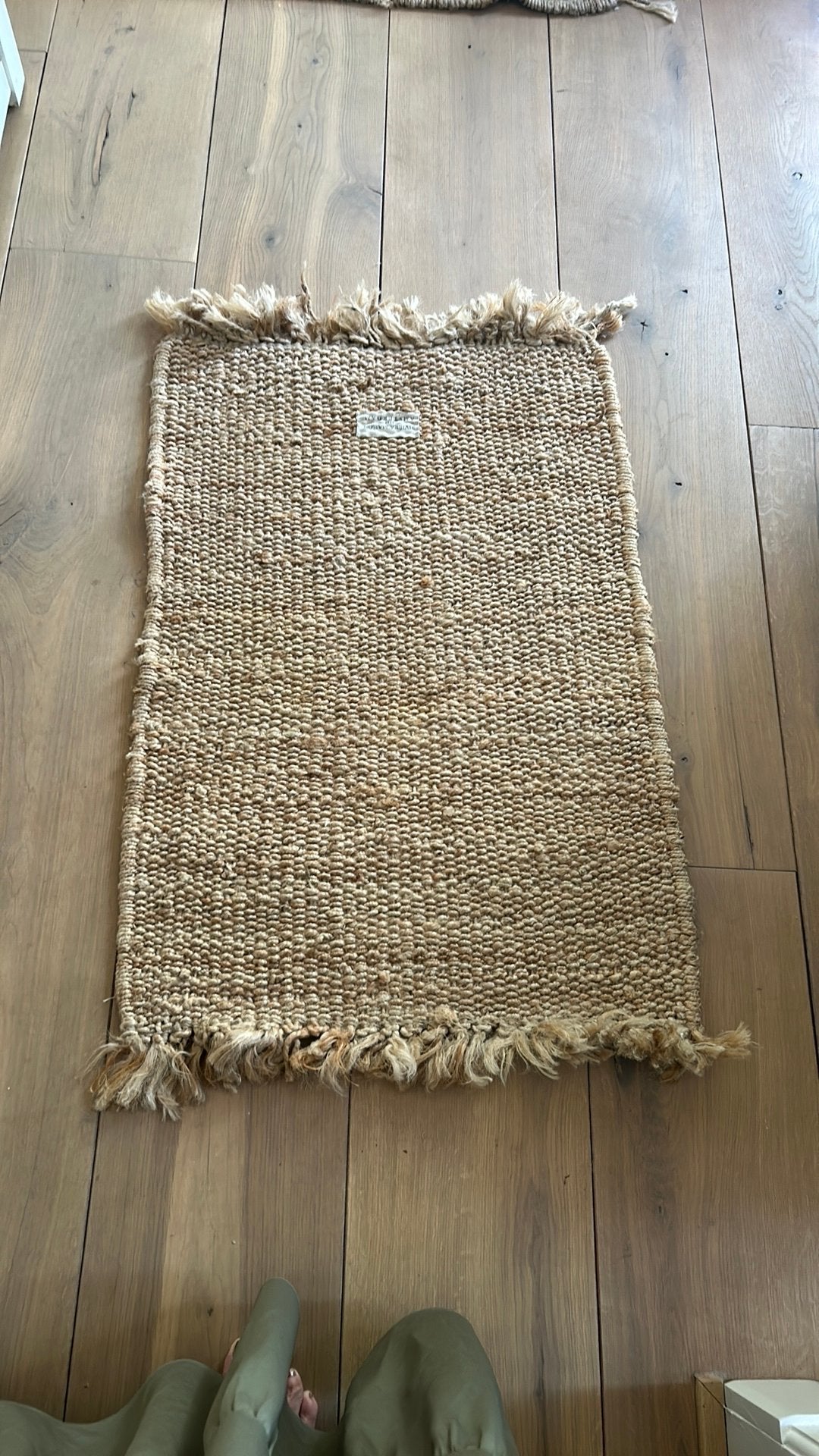 Riviera maison geknoopt kleedje, afm 105x65 cm goede staat., Ophalen of Verzenden, Zo goed als nieuw