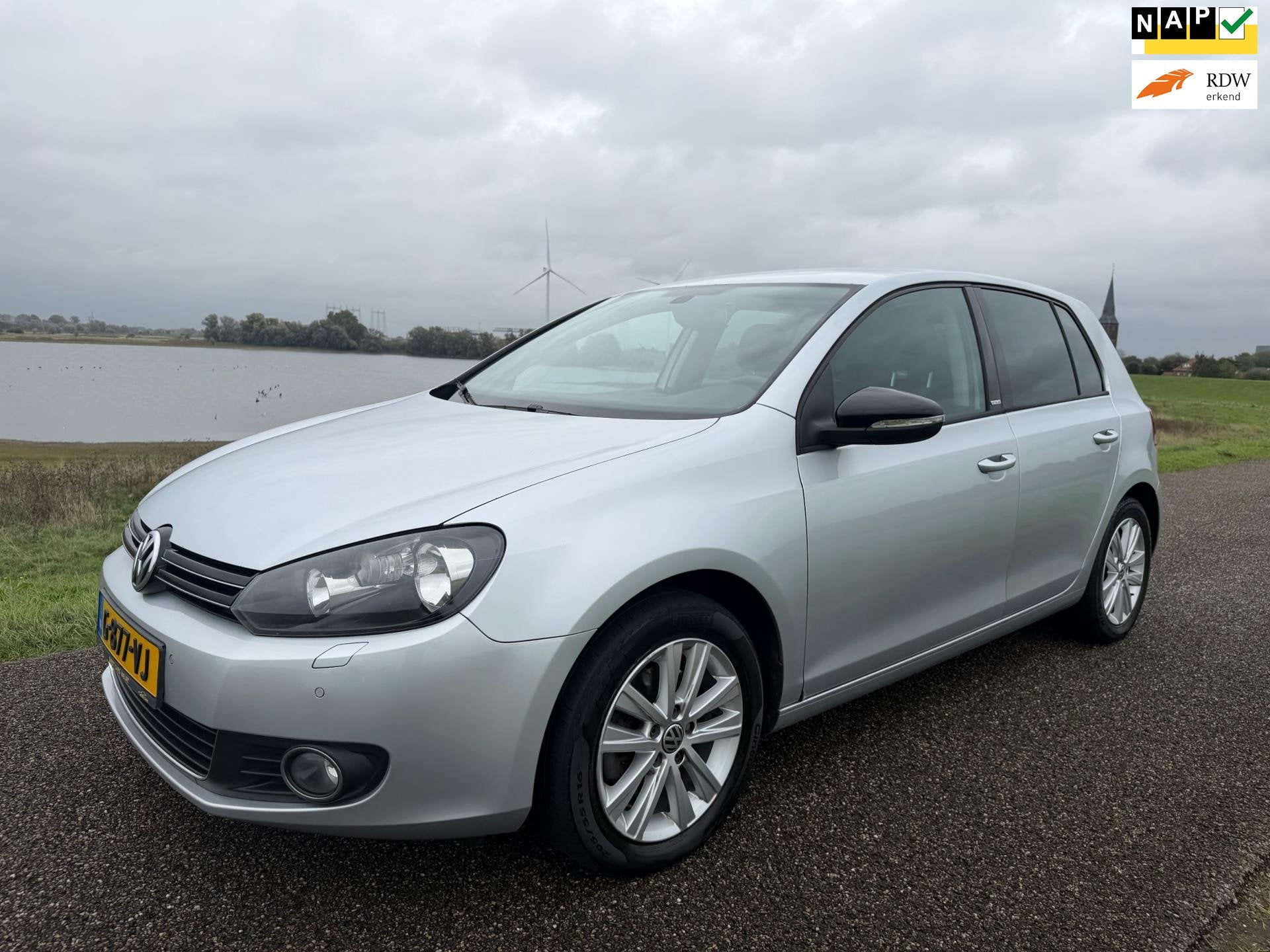 Volkswagen Golf 1.4 TSI Highline, Euro 5, Stof, Gebruikt, Zwart