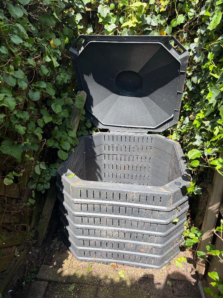 Compostbak, Ophalen, Compostbak