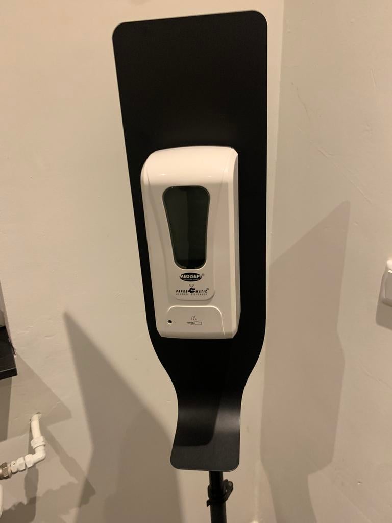 Hand desinfectie dispenser op standaard, Ophalen of Verzenden, Nieuw