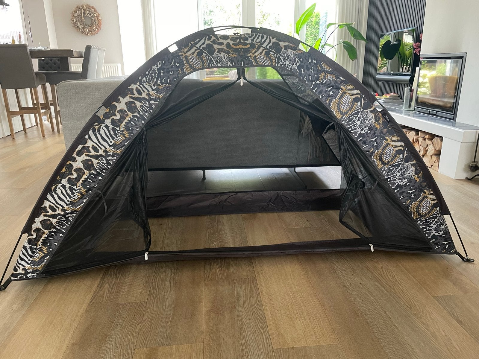 Deryan Bedtent Louise - Bescherming tegen insecten, 85 tot 100 cm, Ophalen of Verzenden, Zo goed als nieuw, Matras