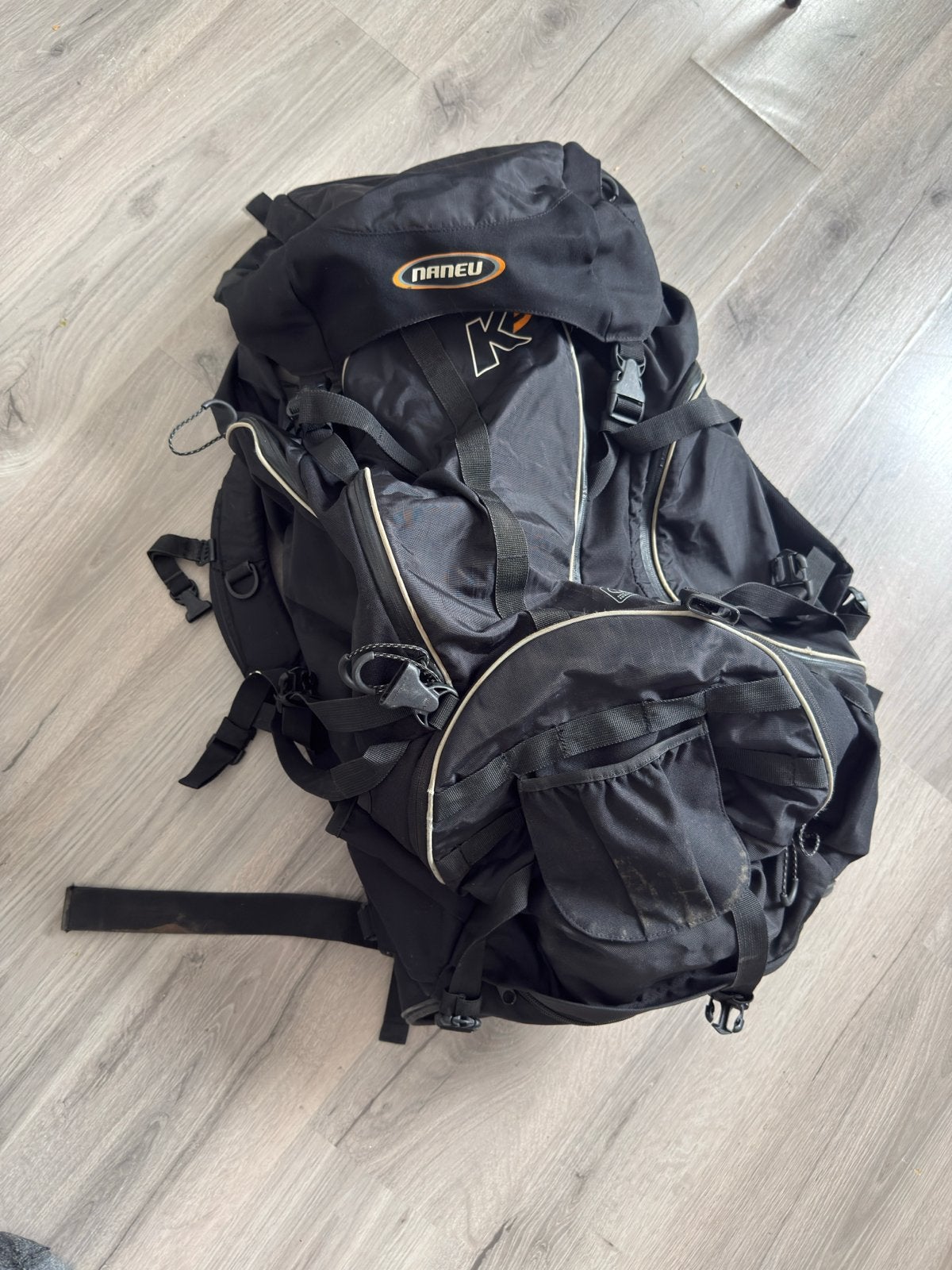 Naneu k5 Pro Rugzak - Ideaal voor Trekking en Reizen, 40 cm of meer, Gebruikt, Trekking, 60 cm of meer