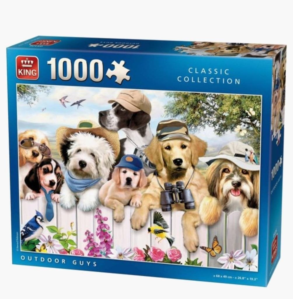 puzzel, Ophalen, 500 t/m 1500 stukjes, Zo goed als nieuw, Legpuzzel
