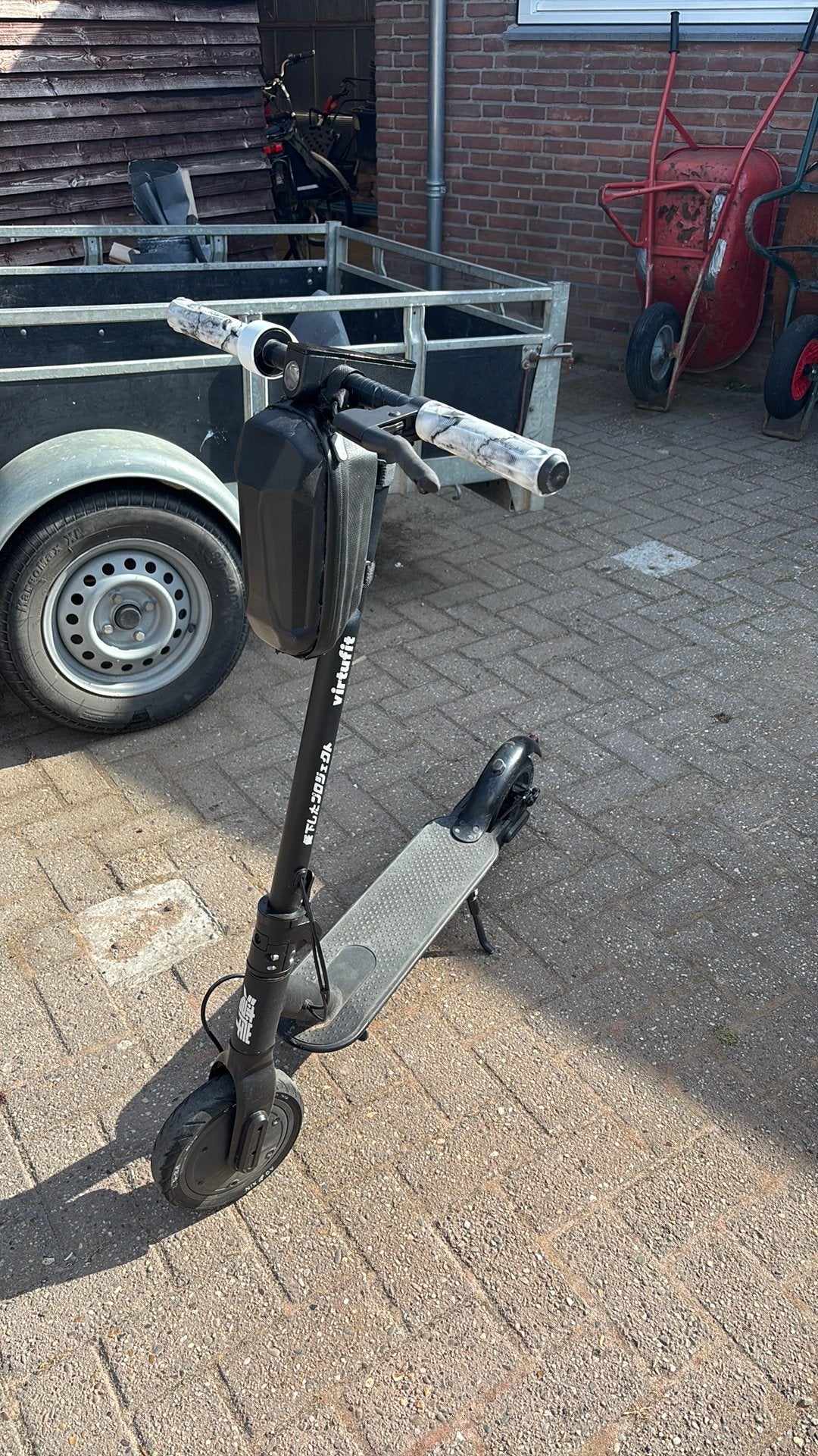 Custom elektrische step, Fietsen en Brommers, Steps, Ophalen, Gebruikt, Elektrische step (E-scooter)