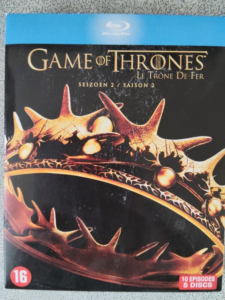 Game of Thrones Seizoen 2 - Blu-ray Boxset, Ophalen of Verzenden, Zo goed als nieuw, Science Fiction en Fantasy, Boxset