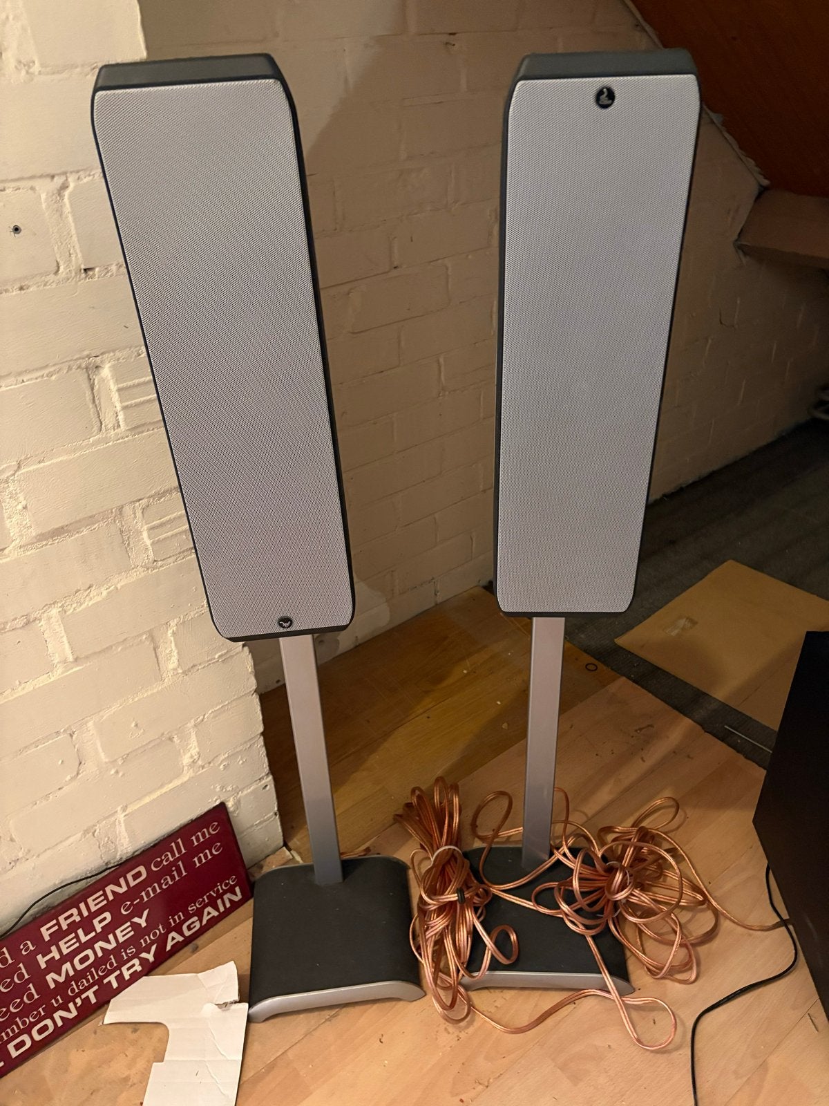 Focal Sib XL satellietluidsprekers met vloerstands, Gebruikt, Inclusief standaarden, Overige typen, Ophalen