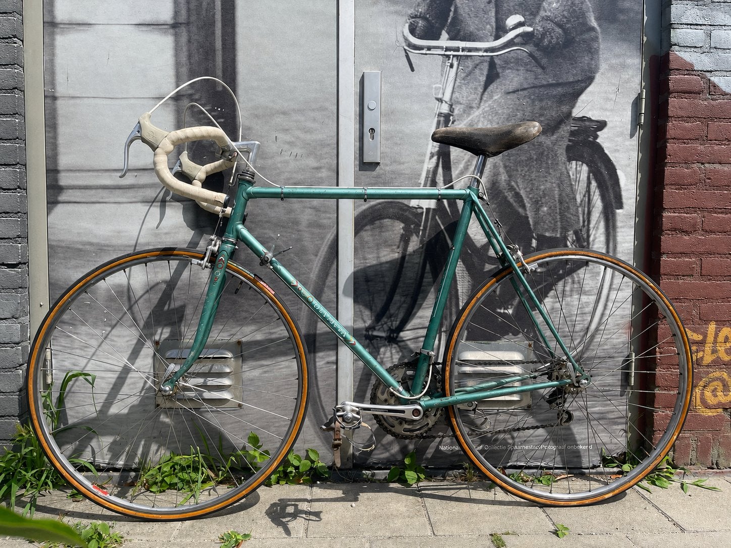 Vintage Olympia racefiets (jaren 60 70), Fietsen en Brommers, Fietsen | Racefietsen, 28 inch, Gebruikt, 53 tot 57 cm, Ophalen