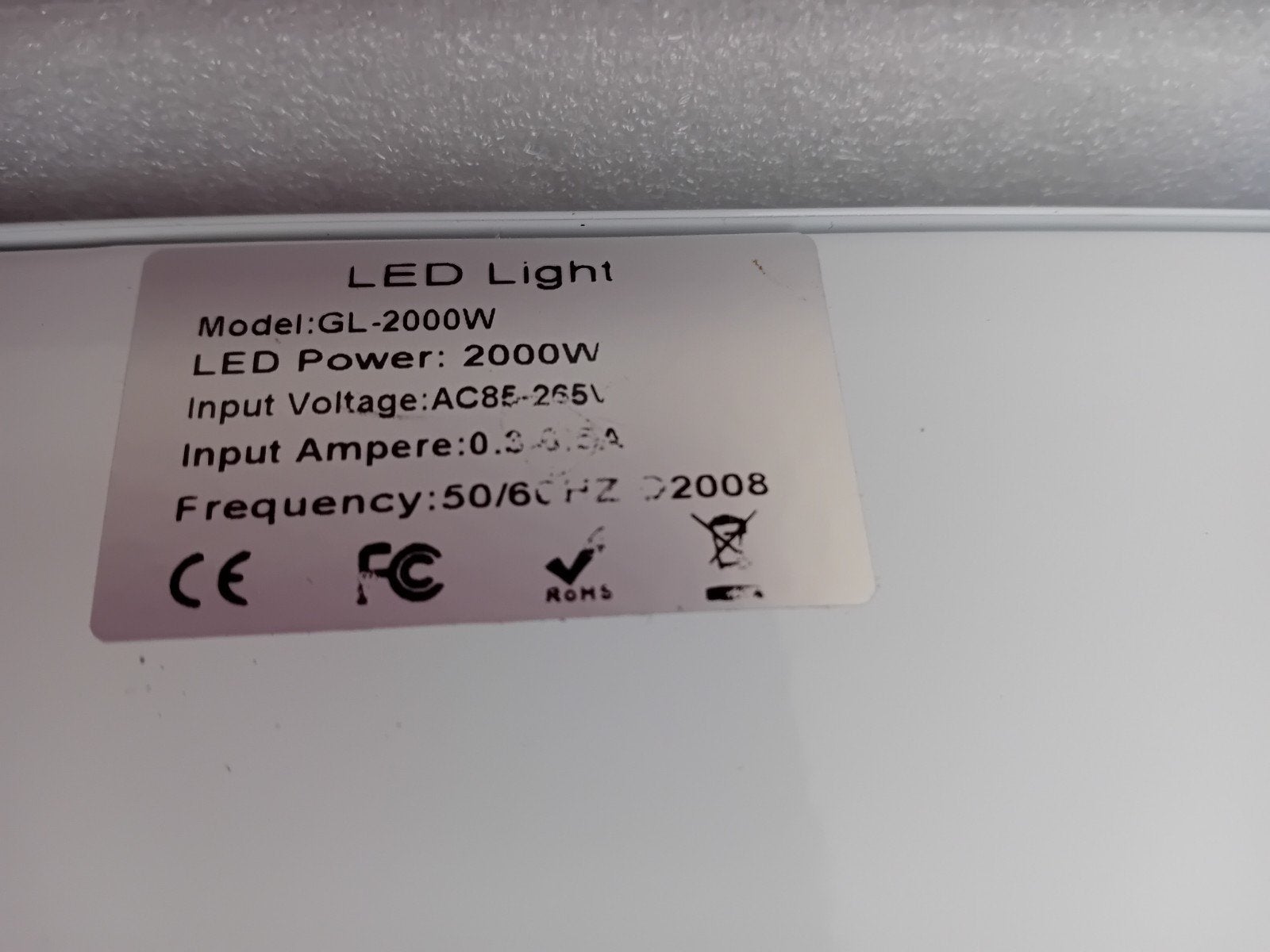 Led growe Light 2000 watt nieuw, Ophalen of Verzenden, Nieuw