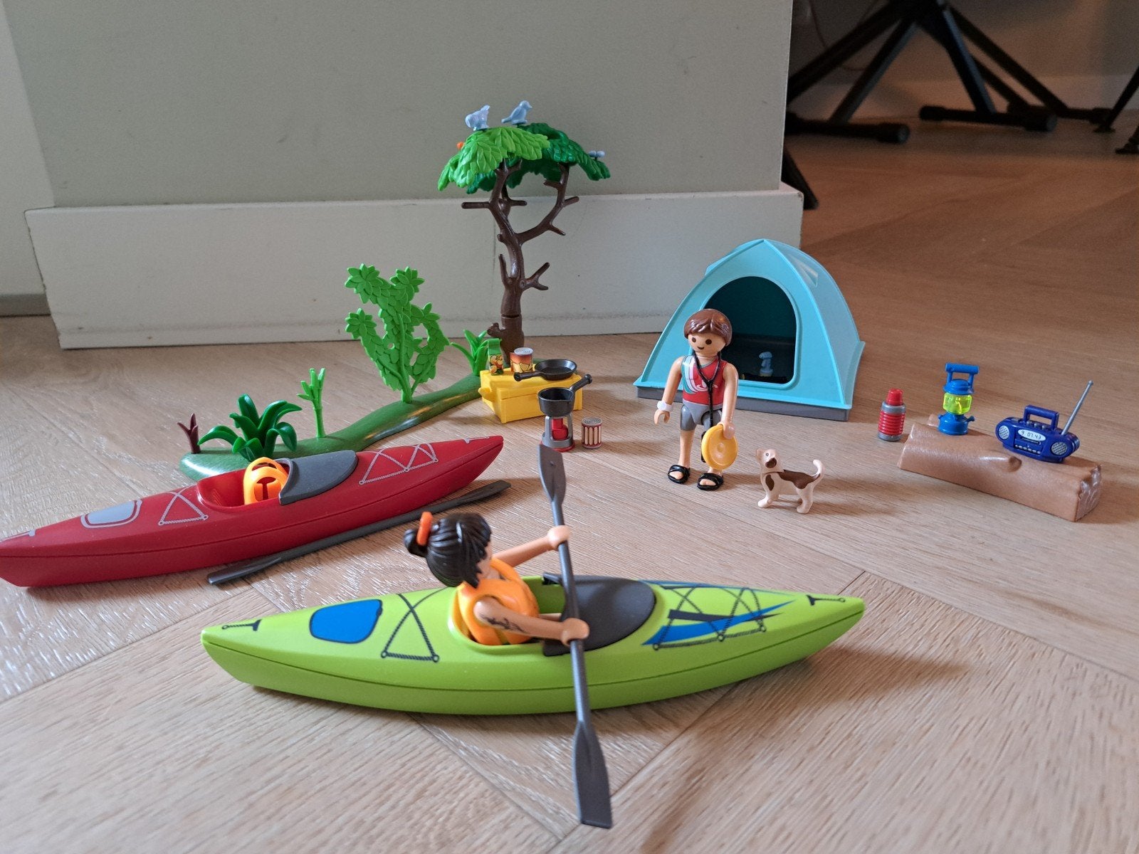 Playmobil 71425 Kamperen, Ophalen of Verzenden, Zo goed als nieuw, Complete set
