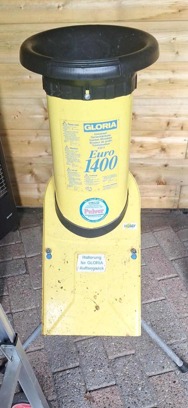Gloria Euro 1400 Tuinhakselaar - Elektrisch, Gebruikt, Ophalen of Verzenden, Elektrisch, Gloria