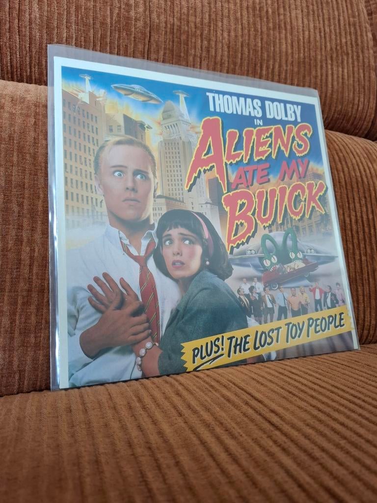 LP Thomas Dolby - Aliens Ate My Buick, Ophalen of Verzenden, Gebruikt, 12 inch