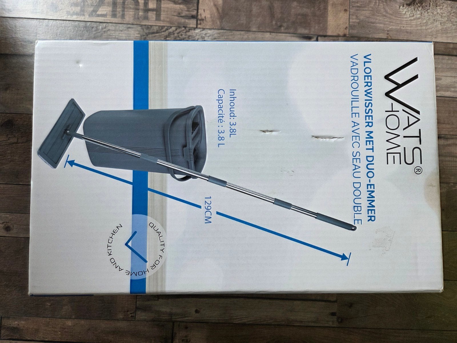 Duo emmer met vloerwisser, Ophalen, Nieuw, Toilet
