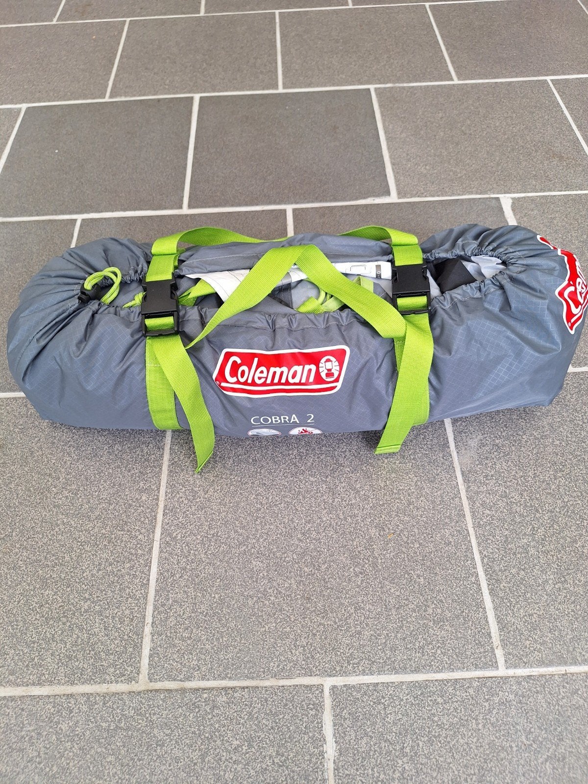 Coleman Cobra 2 Tent - Lichtgewicht en Compact, Ophalen of Verzenden, Zo goed als nieuw, Tot en met 2