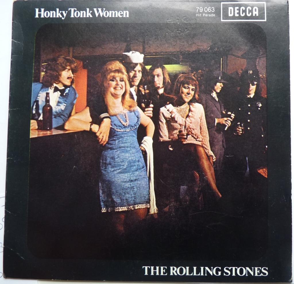F8 rolling stones Honky tonk women FRANCE68 €20 , Gebruikt, 7 inch, Single, Ophalen of Verzenden
