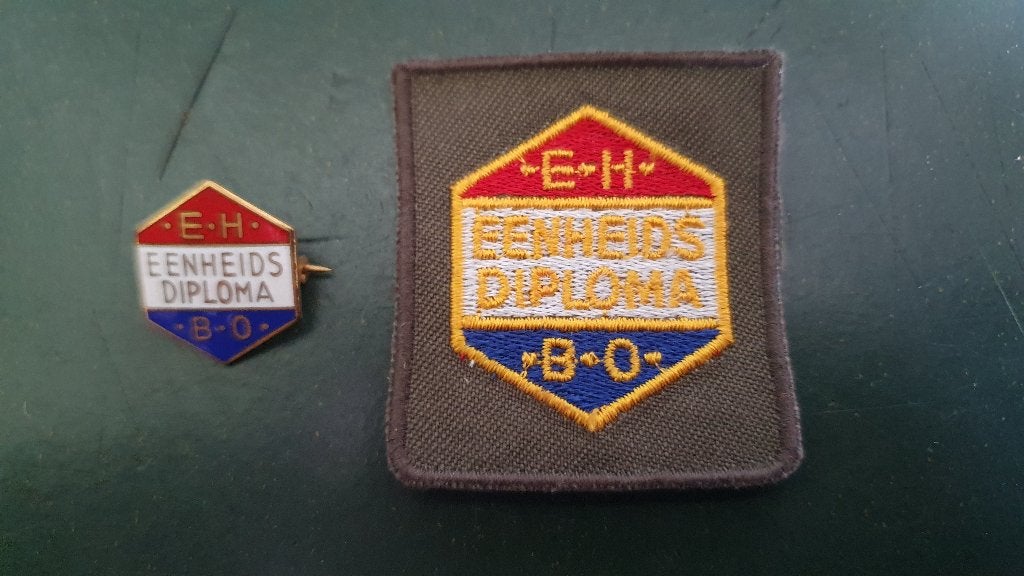 EHBO speld met 5x5 embleem, militair gedragen, Verzenden, Landmacht, Nederland, Embleem of Badge