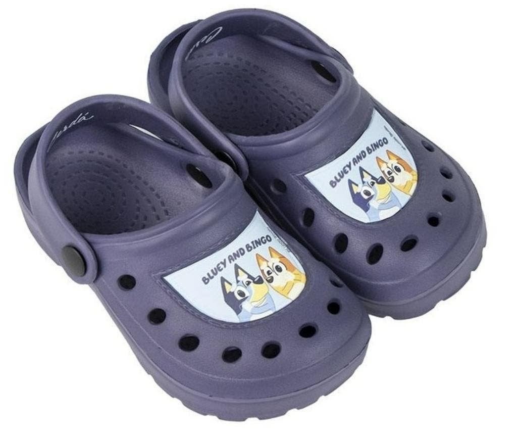 Bluey Kinder Clogs Donker Blauw - Maat 30/31, Bluey, Overige typen, Nieuw, Ophalen of Verzenden