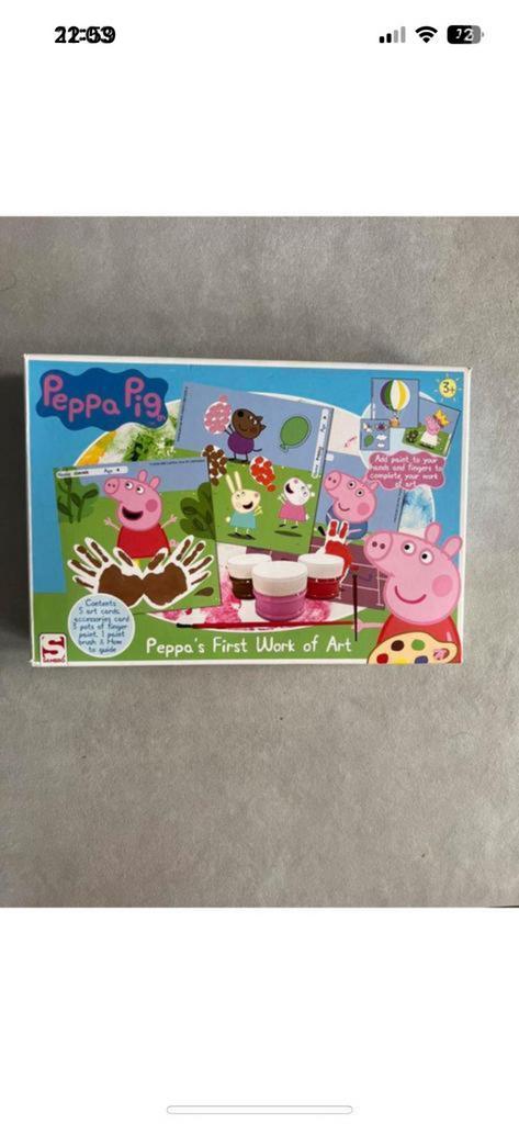Verf set peppa pig, Ophalen of Verzenden, Nieuw, Knutselen