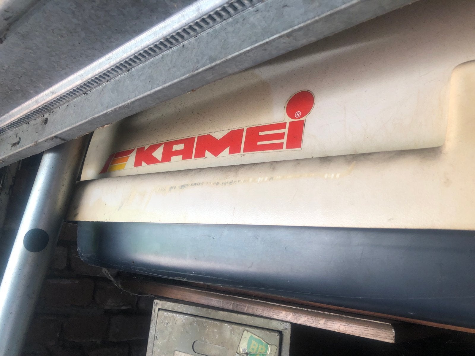 Solide Kamei dakkoffer - geen sleutel helaas , puntgaaf, Auto diversen, Dakkoffers, Ophalen, Gebruikt