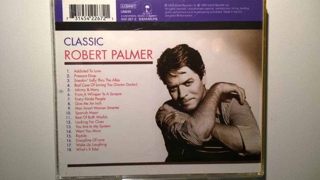 Robert Palmer - Classic Robert Palmer, Ophalen of Verzenden, Zo goed als nieuw, Pop, Album