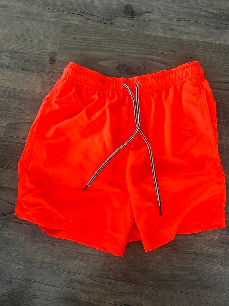 Zwembroek hema maat S, Ophalen, Maat 46 (S) of kleiner, Oranje, Zwemshort