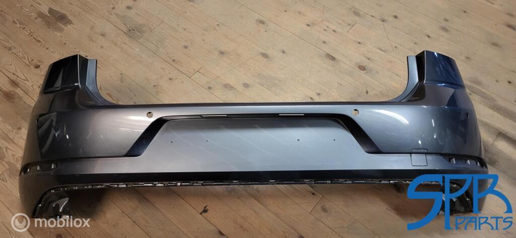VW GOLF 7 7.5 VII FACELIFT LR7H ACHTERBUMPER 6x PDC BUMPER, Gebruikt, Volkswagen, Ophalen of Verzenden, Volkswagen