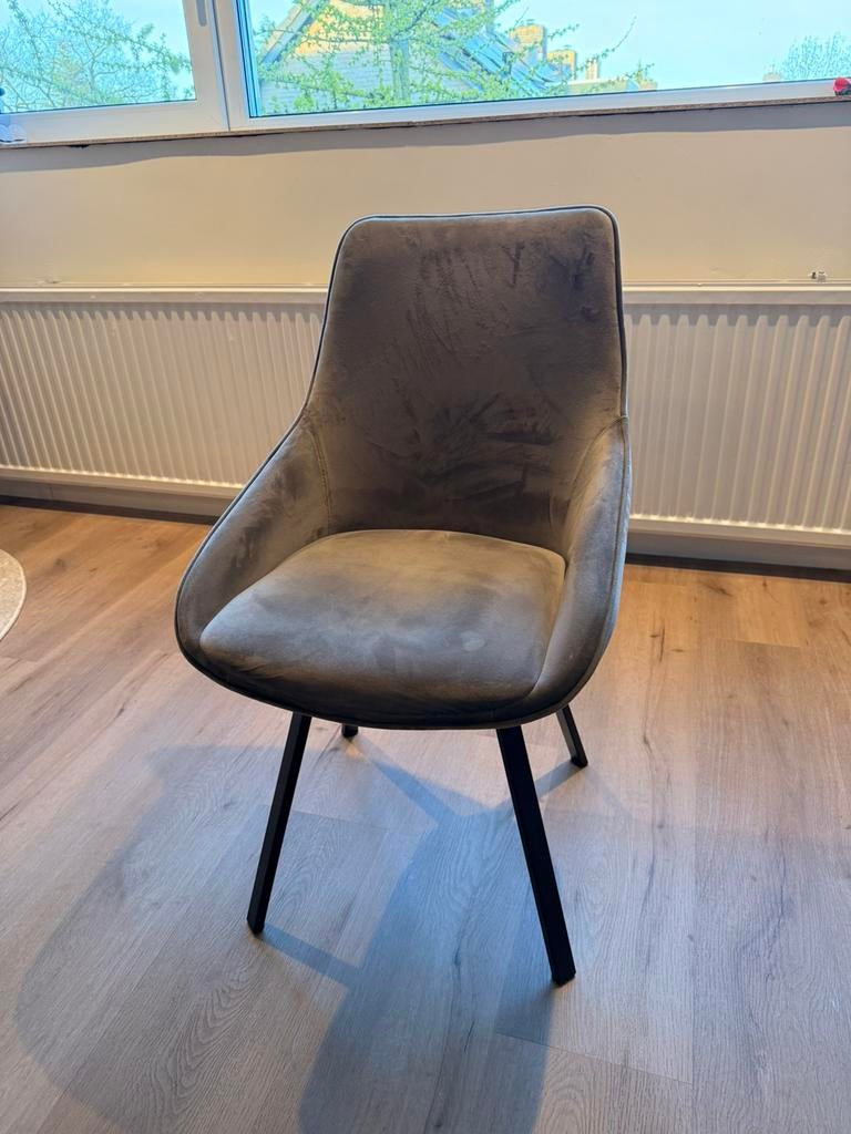 Vier eetkamerstoelen Goossens, Huis en Inrichting, Ophalen, Zo goed als nieuw, Vier