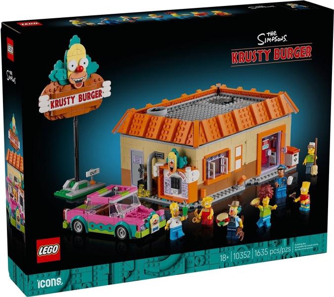 Lego | The Simpsons | Krusty Burger | 10352, Kinderen en Baby's, Speelgoed | Duplo en Lego, Lego, Lego, Nieuw, https://legohouse.com/en-gb/info/contact-us/