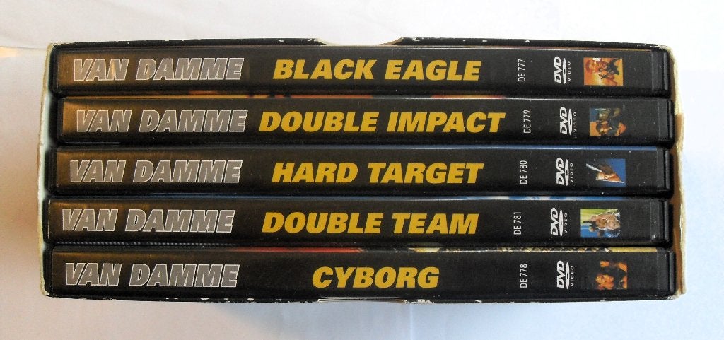 The Ultimate van damme Collection (originele dvd), Engels, Nederlands, Actie, Ophalen of Verzenden