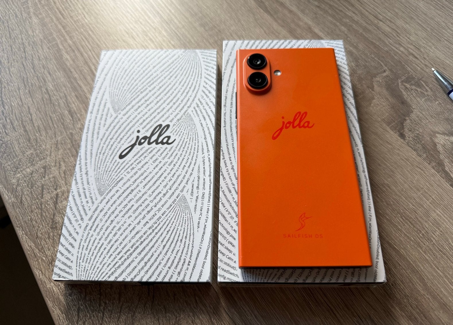 Jolla 2026 smartphone 12GB RAM, 256GB opslag, Telecommunicatie, Nieuw, Ophalen of Verzenden, Klassiek of Candybar, Zonder simlock
