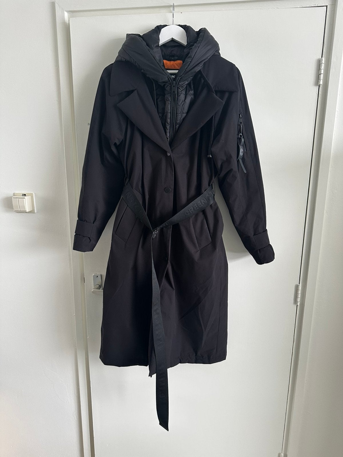 Jas Creenstone maat 40, Kleding | Dames, Ophalen of Verzenden, Zo goed als nieuw, Maat 38/40 (M), Zwart