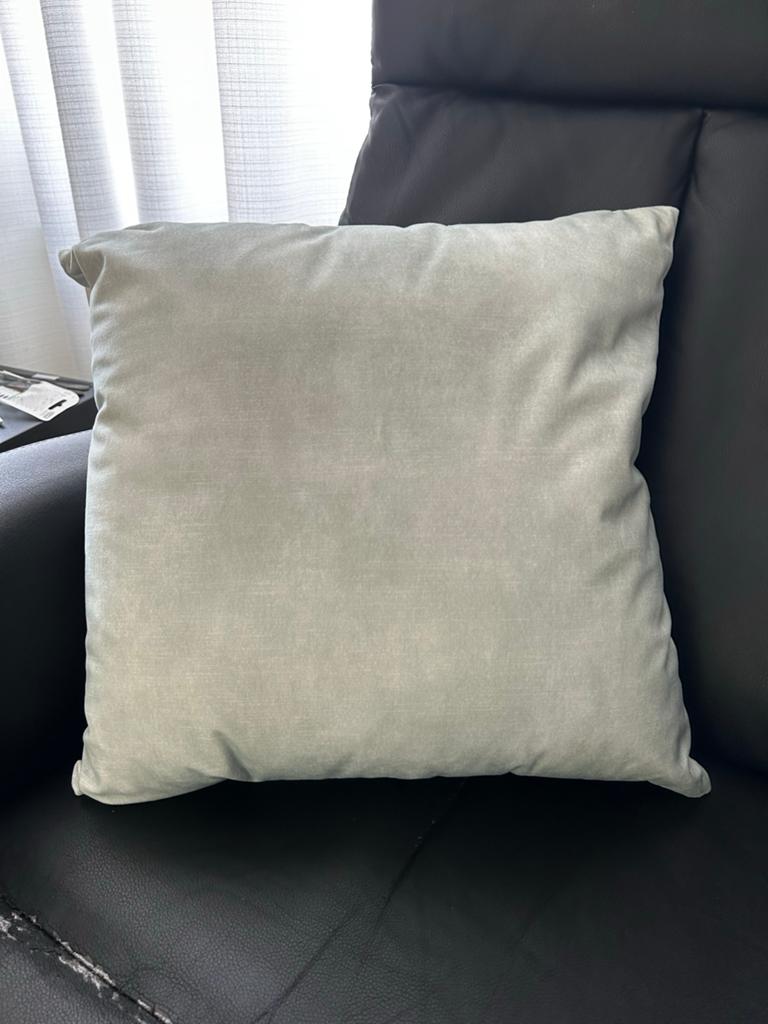 Decoratief Kussen Enna Mint Nieuw, Ophalen of Verzenden, Nieuw, Groen, Vierkant