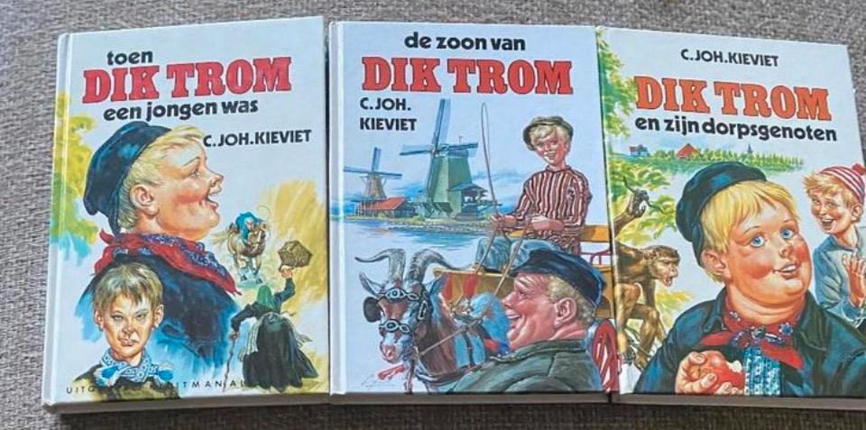 Boek Dick trom 3 stuks C.Joh. Kieviet, Ophalen of Verzenden, Zo goed als nieuw, Fictie algemeen