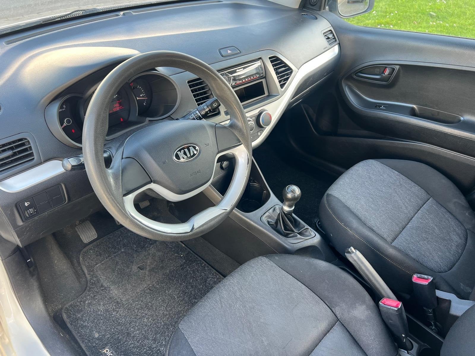 Kia Picanto 1.0 CVVT 5DRS Airco Elektr Ramen, Voorwielaandrijving, Euro 5, Stof, Gebruikt