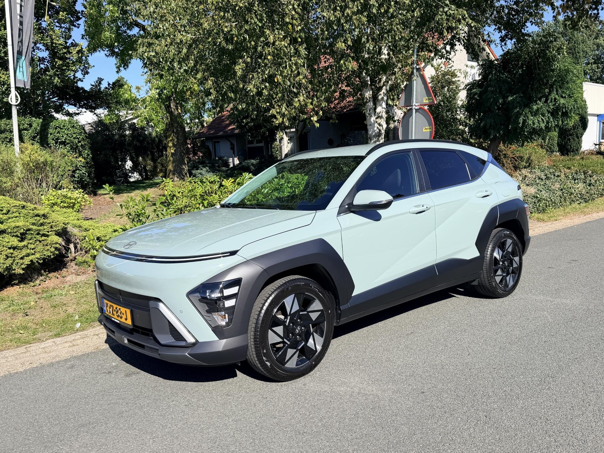Hyundai Kona 1.6 Hybrid HEV 141PK AUT•ACC•Camera, Stof, Gebruikt, Euro 6, 2 kWh