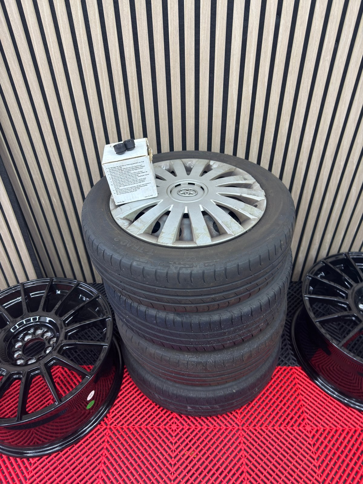 Velgen met banden voor Toyota Aygo 15 inch - Prima profiel, Ophalen, Gebruikt