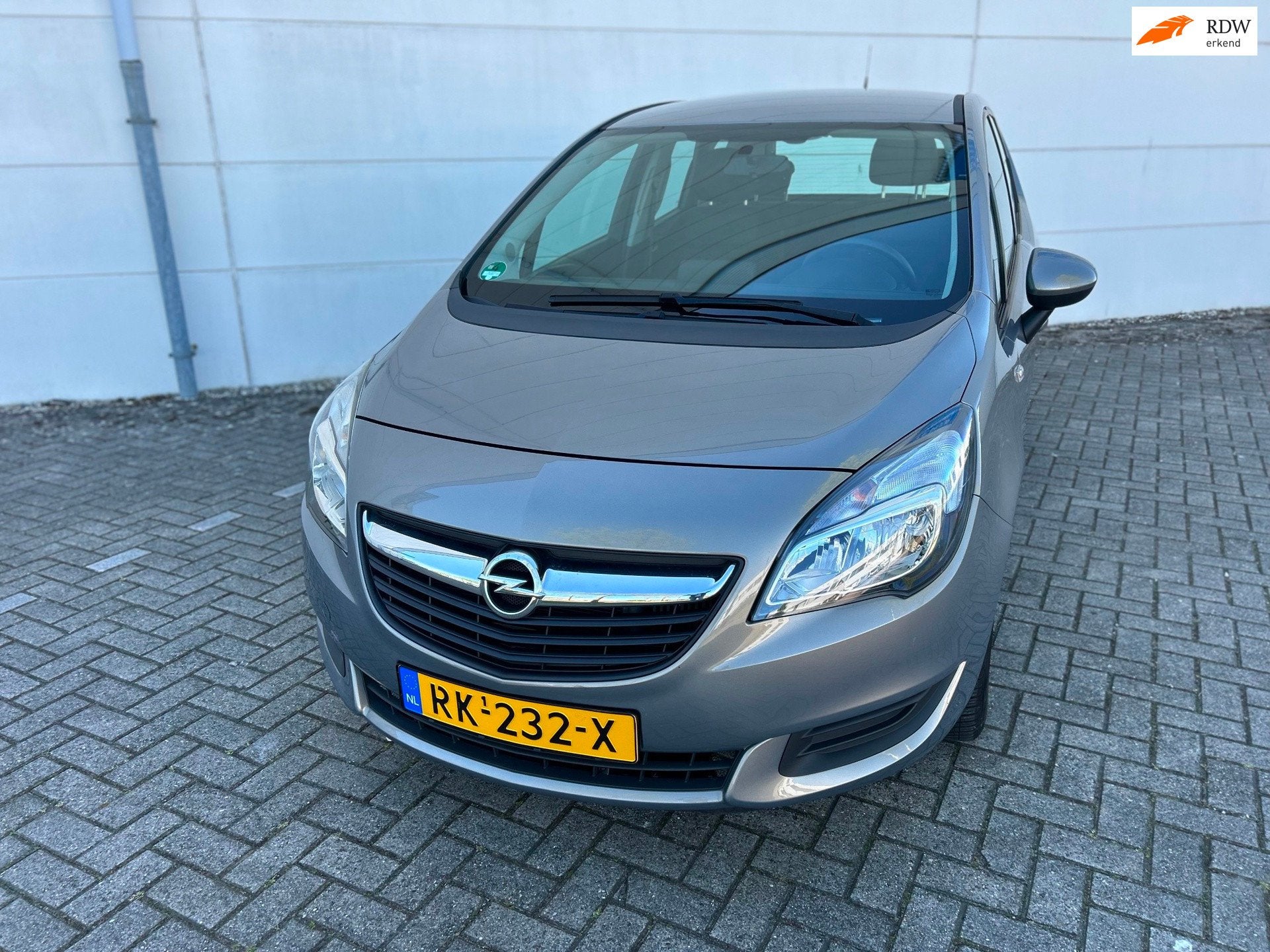 Opel Meriva 1.4 Turbo Automaat Navi Cruise Controle Airco Tr, Auto's, Opel, Stof, Gebruikt, 4 cilinders, Bruin