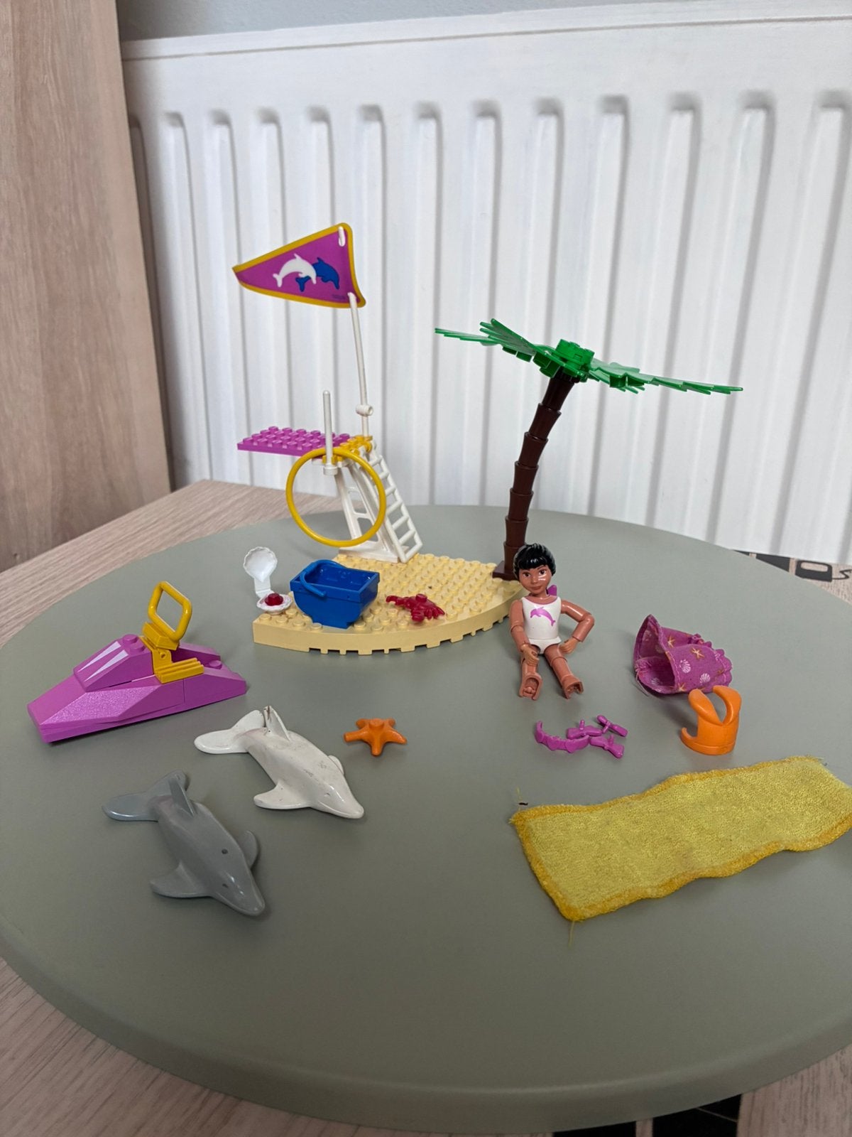 LEGO Belville 5845 Dolphin Show compleet – vintage 1998, Gebruikt, Overige thema's, Lego, Ophalen of Verzenden