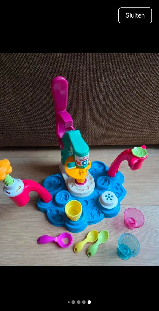 Playdoh ijsjesmachine compleet, Ophalen of Verzenden