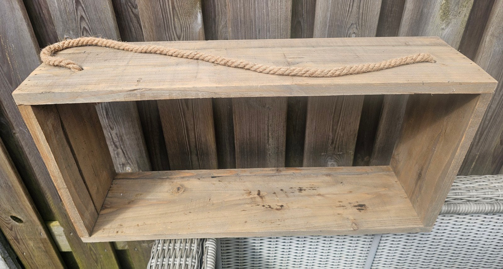 Nieuw - Houten wandplank, landelijk, stoer, sober, rustiek, Ophalen, Nieuw