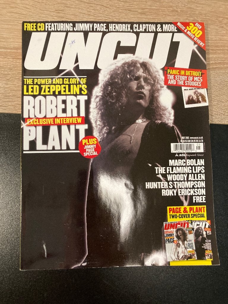 Uncut 2005-05 #96 Led Zeppelin Marc Bolan Woody Allen Free, Ophalen of Verzenden, Zo goed als nieuw, Algemeen
