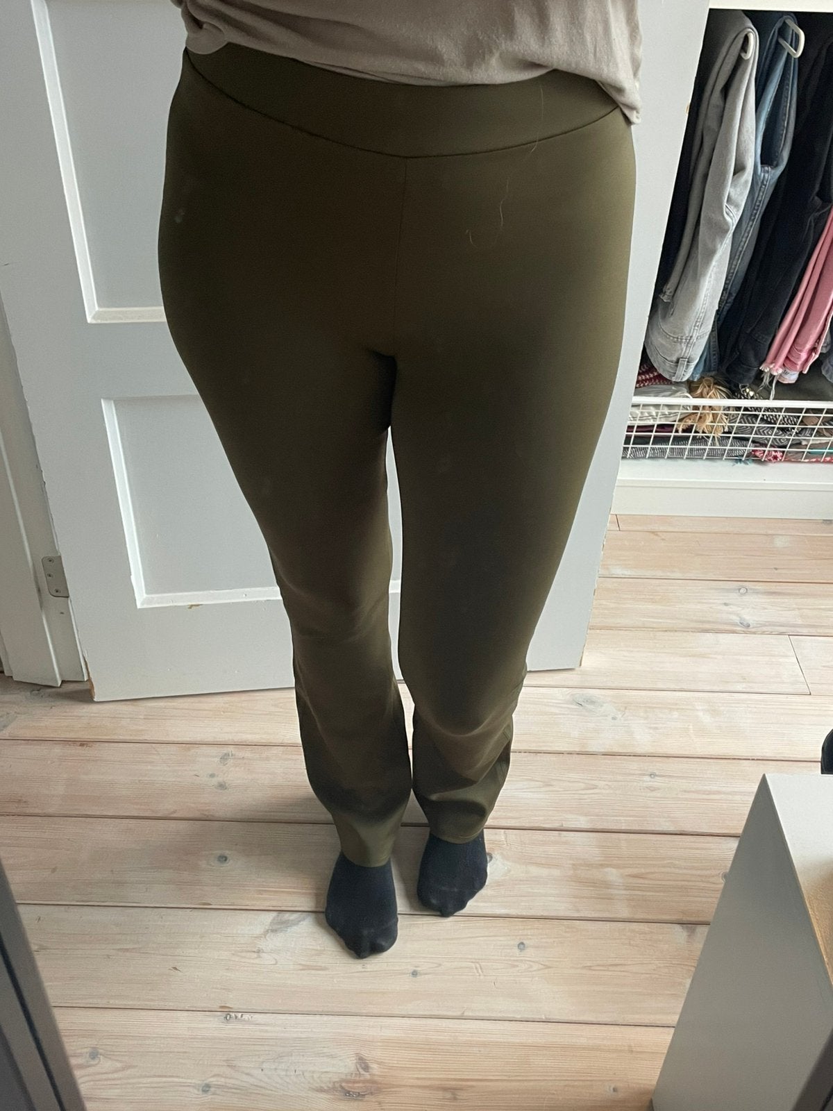 Legging YAYA, Kleding | Dames, Ophalen of Verzenden, Zo goed als nieuw, Groen