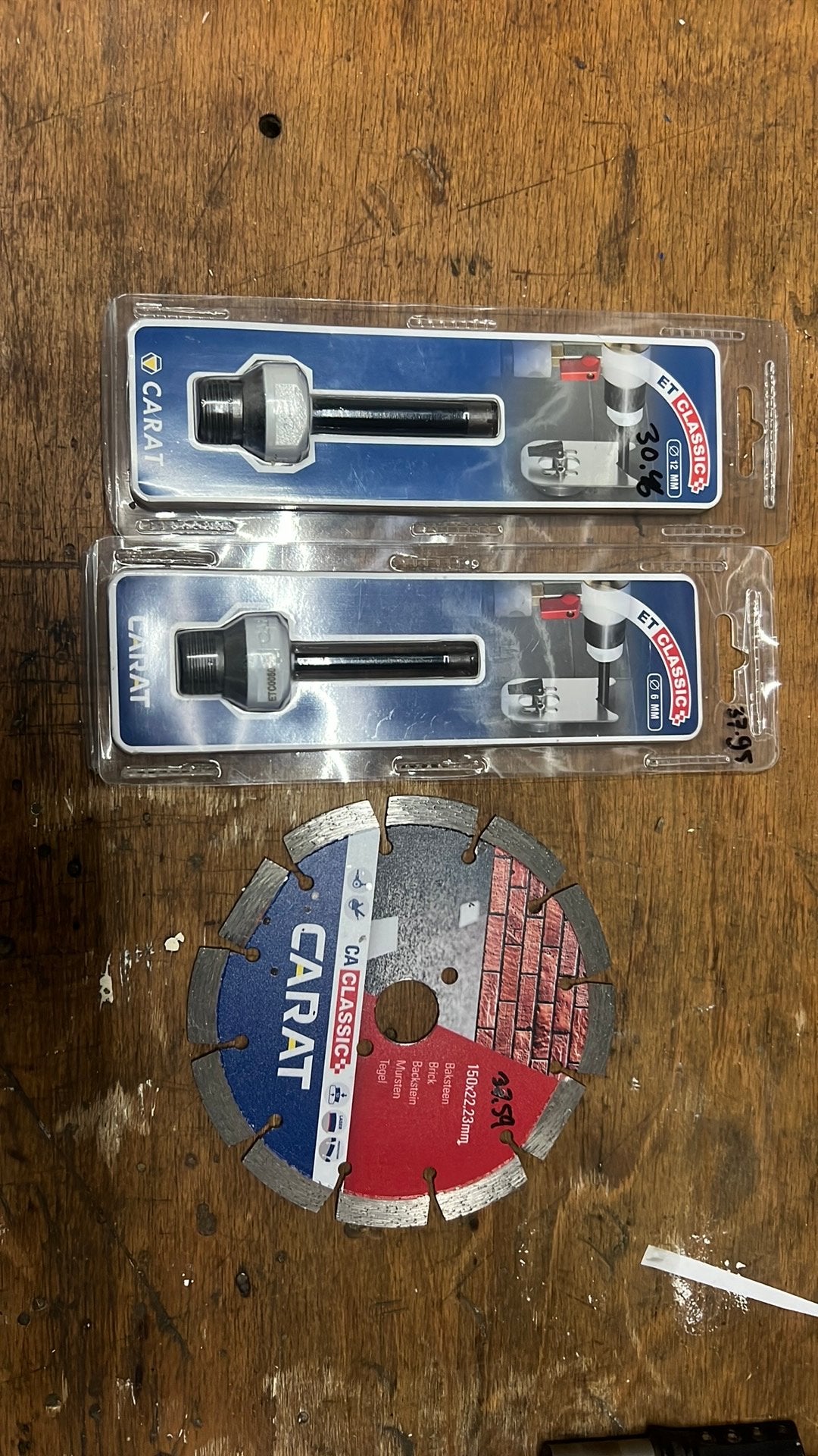 Carat natboren 6mm en 12 mm en, Ophalen of Verzenden, Zo goed als nieuw, Overige onderwerpen