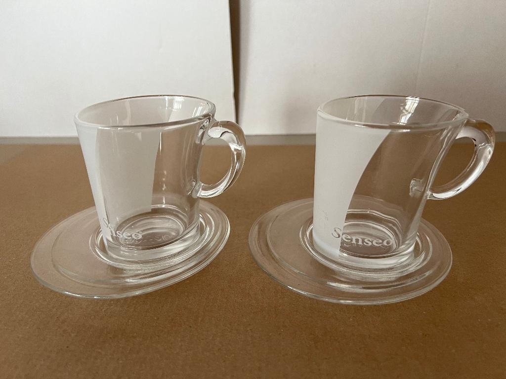 Senseo kopjes met schotel, Huis en Inrichting, Keuken | Servies, Ophalen of Verzenden, Overige stijlen, Kop(pen) en/of Schotel(s)
