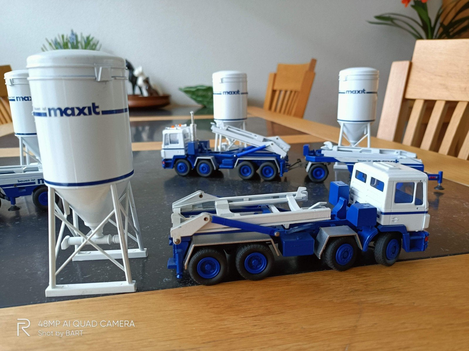 M.A.N 4AS SILO AFZET CONTAINER MAXIT CONRAD, Ophalen of Verzenden, Zo goed als nieuw, Hijskraan, Tractor of Landbouw, Conrad