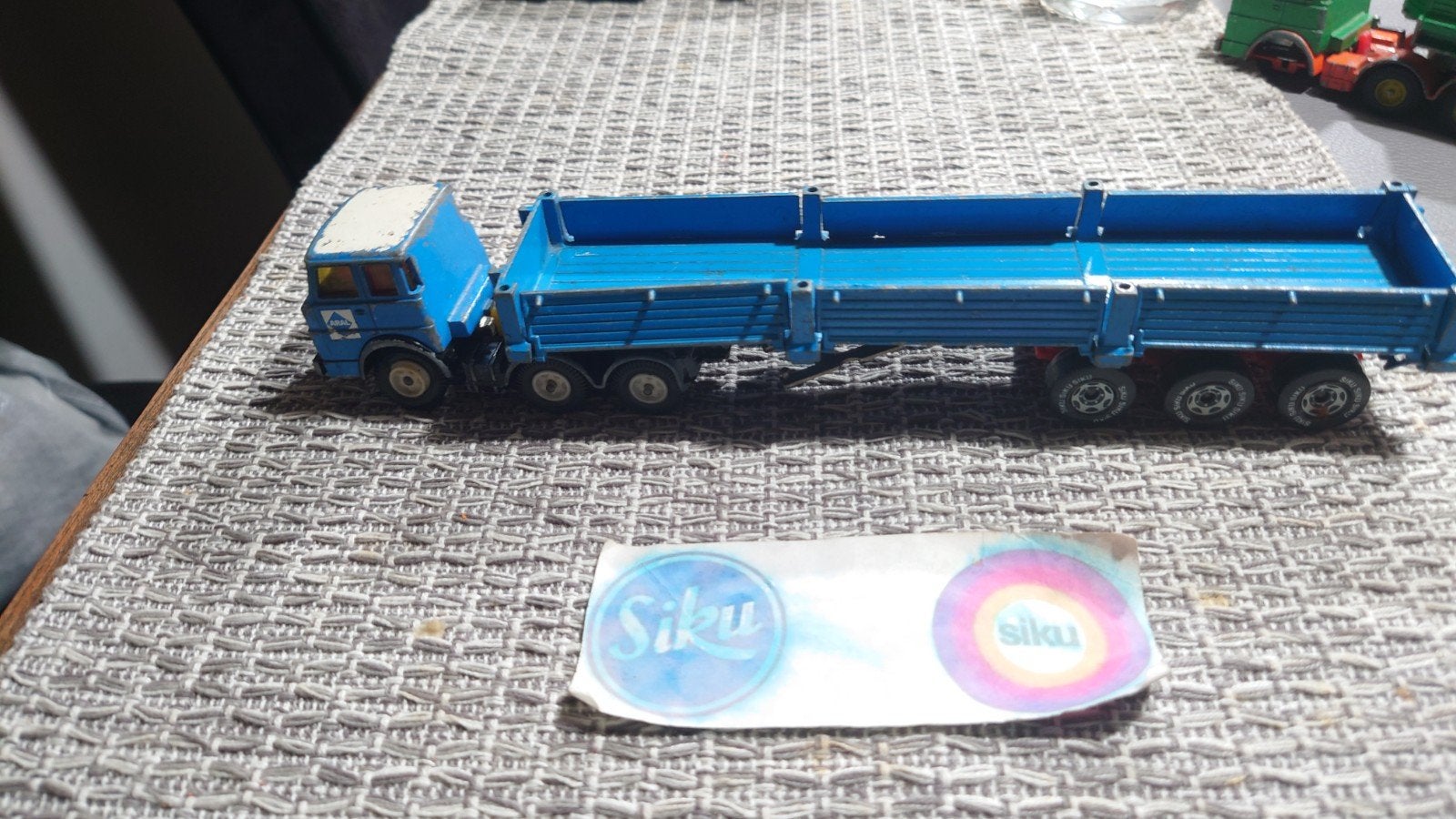 Siku V283 Henschel F201S Sattelzug - Vintage Speelgoed, Ophalen of Verzenden, Gebruikt, Bus of Vrachtwagen, SIKU