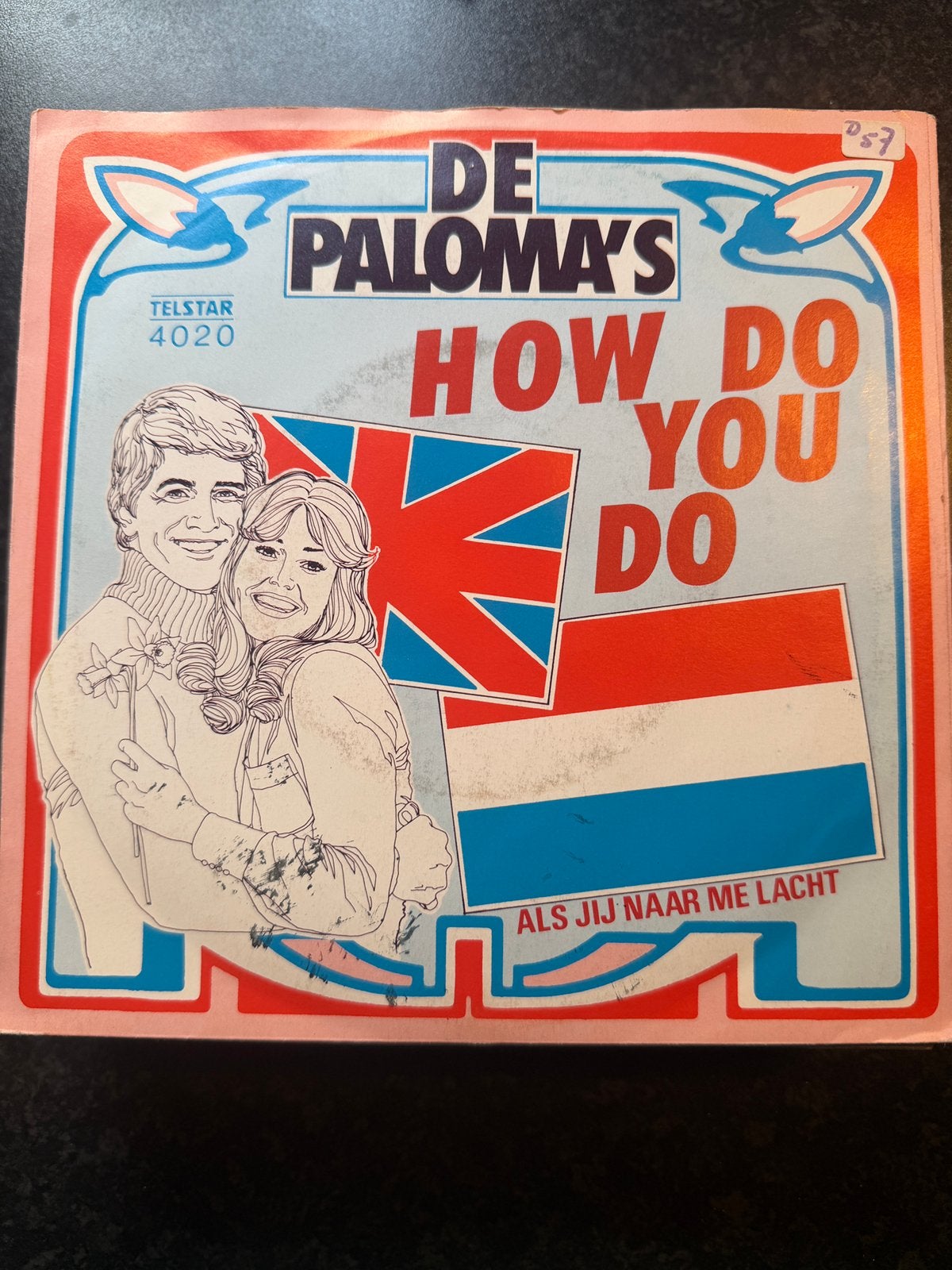 De paloma’s-how do you do, Ophalen of Verzenden, Zo goed als nieuw, 7 inch, Levenslied of Smartlap