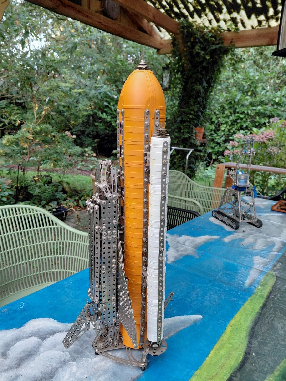 (Meccano) Eltech Space Shuttle Model - Uniek en Gedetailleer, Ophalen, Zo goed als nieuw, Groter dan 1:32