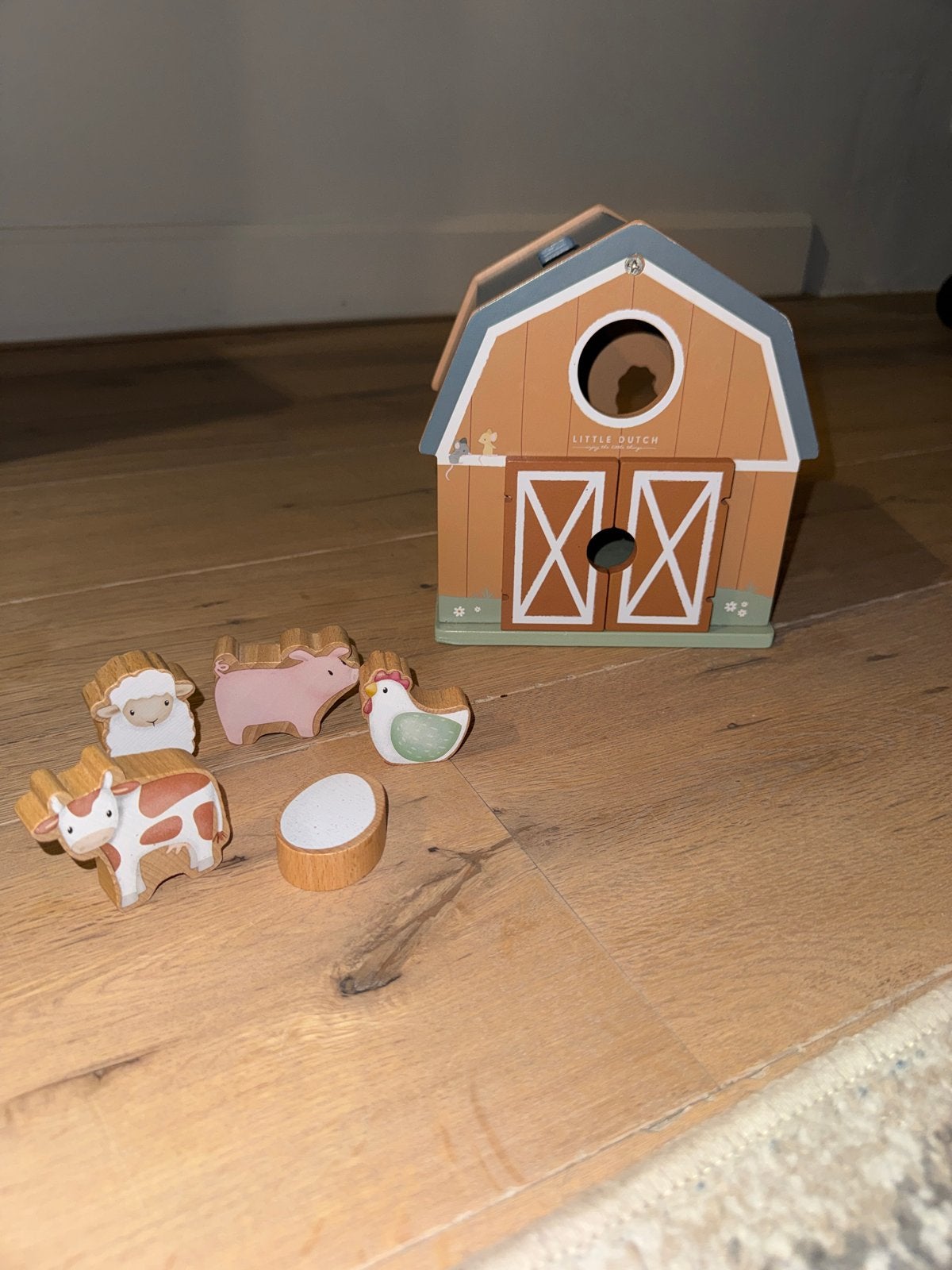 Little Dutch Little Farm Vormenstoof, Kinderen en Baby's, Speelgoed | Houten speelgoed, Ophalen of Verzenden, Zo goed als nieuw