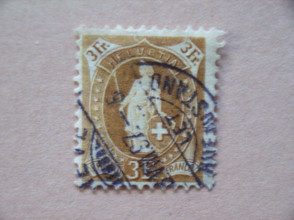 WM   Zwitserland 64, Ophalen of Verzenden, Gestempeld
